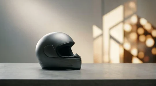 Concept de protection personnelle du conducteur de scooter face aux risques de la route